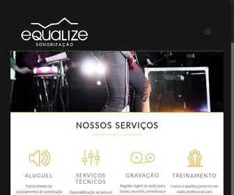 Equalizesonorizacao.com.br(Sonorização) Screenshot