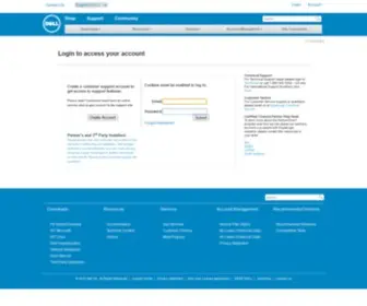 Equallogic.com(Dell Officiële Site) Screenshot