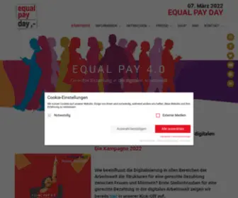 Equalpayday.de(Equal Pay Day) Screenshot