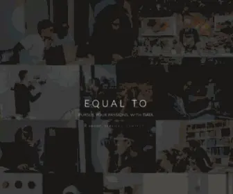 Equalto.co(Equal To) Screenshot