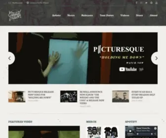 Equalvision.com(Equal Vision Records) Screenshot