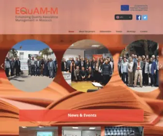 Equamm.org(Enhancig Quality Assurance Management in Morocco) Screenshot