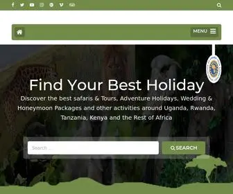 Equatorialwildsafaris.com(Uganda Safaris) Screenshot