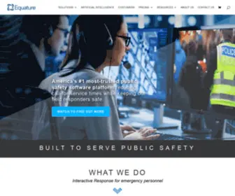 Equature.com(Keeping Field Responders Safe) Screenshot