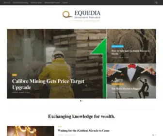 Equedia.com(The Equedia Letter by Equedia Investment Research) Screenshot