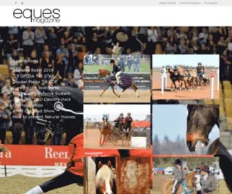 Eques.com.au(Eques Magazine) Screenshot