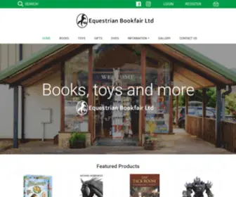 Equestrianbookfair.com(Equestrian Books and Farm Toys) Screenshot