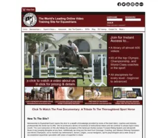 Equestriancoach.com(Equestrian Coach) Screenshot