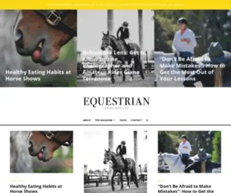 Equestrianconfidential.com(Equestrianconfidential) Screenshot