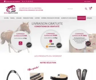 Equi-Services.fr(Magasin d’équitation) Screenshot