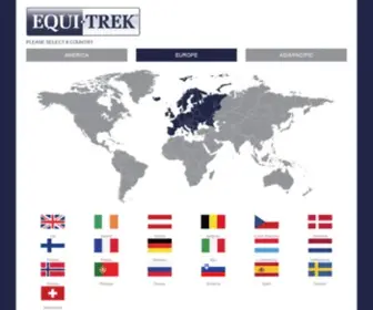 Equi-Trek.com(Horseboxes and Trailers) Screenshot