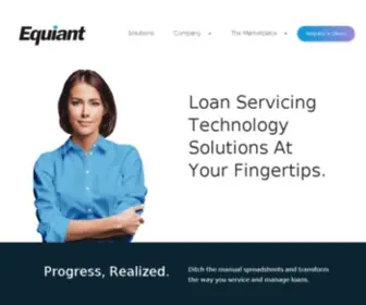 Equiant.com(Progress, Realized) Screenshot