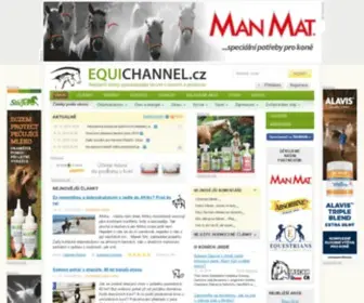 Equichannel.cz(Koně) Screenshot