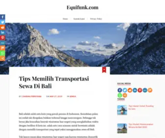 Equifunk.com(Equinunk) Screenshot
