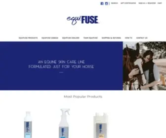 Equifuse.com(Horse shampoo) Screenshot