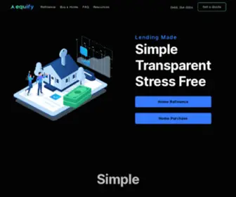 Equifylending.com(Equify Lending) Screenshot