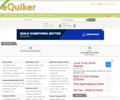 Equiker.com(Online Classifieds India) Screenshot