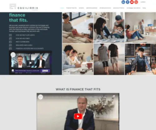 Equilibriafinance.com.au(Equilibria Finance) Screenshot