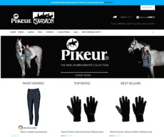 Equineandcountry.com(The Pikeur Collection from Equine and Country) Screenshot