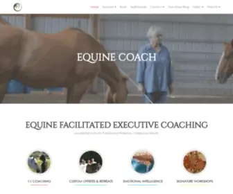 Equinecoach.ca(Equine Coach) Screenshot