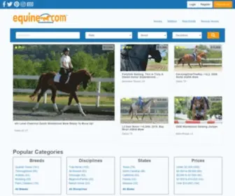 Equine.com(Horses for Sale) Screenshot