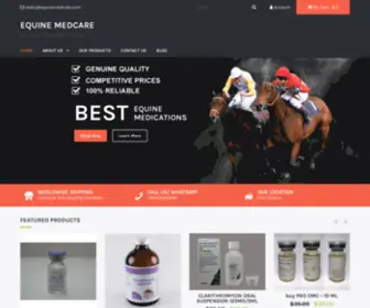 Equinemedcare.com(Equinemedcare) Screenshot