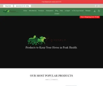 Equinemedsurg.com(Equine Medical and Surgical Associates) Screenshot