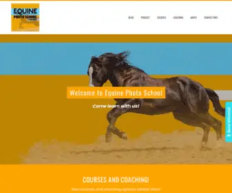 Equinephotoschool.com(Horse Photo Lessons) Screenshot