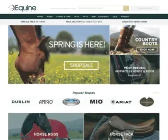 Equinesuperstore.co.uk(Essentials for Horse and Rider) Screenshot