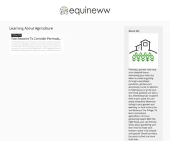 Equineww.com(Learning About Agriculture) Screenshot