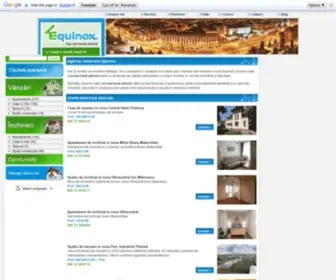 Equinox.ro(Agentia imobiliara Equinox Ploiesti) Screenshot