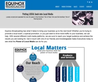 Equinoxbroadcasting.com(Equinox Broadcasting) Screenshot