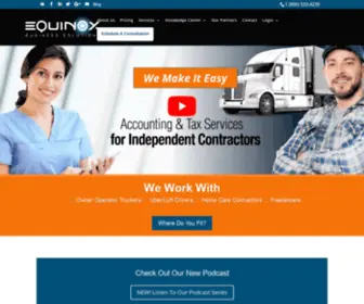 Equinoxbusiness.com(Equinox Business Solutions) Screenshot