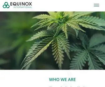 Equinoxinternational.com(Equinox International) Screenshot