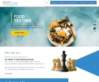 Equinoxlab.com(India's leading Food) Screenshot