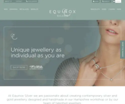 Equinoxsilver.co.uk(Equinox Silver) Screenshot