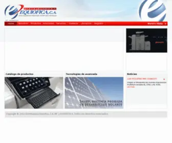 Equiofica.com(Equiofica Maturín) Screenshot