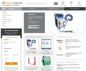 Equip-Garage.fr(Tout l'équipement pour votre garage) Screenshot