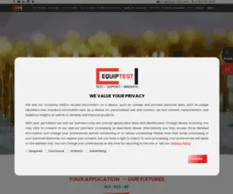 Equip-Test.com(Spring Contact Probes) Screenshot