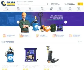 Equipacenter.com.br(Fornecedor de Equipamentos Industriais) Screenshot