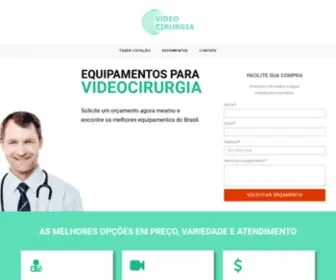 Equipamentosvideocirurgia.com(Equipamentos para Videocirurgia) Screenshot