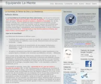 Equipandolamente.com(Equipando La Mente) Screenshot