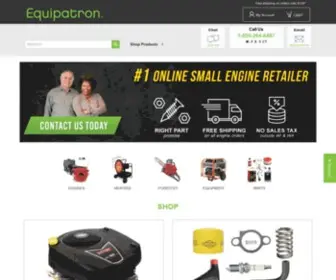 Equipatron.com(Home generators) Screenshot