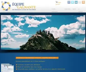 Equipe-Gagnante.com(Equipe Gagnante) Screenshot
