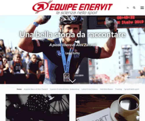 Equipeenervit.com(Equipe Enervit) Screenshot