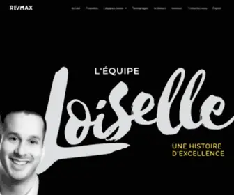 Equipeloiselle.com(Jean-Philippe Loiselle) Screenshot