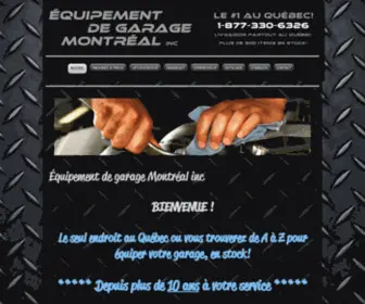 Equipementmontreal.com(Équipement) Screenshot