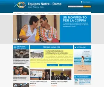 Equipes-Notre-Dame.it(Le Equipe Notre) Screenshot
