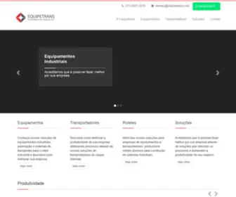 Equipetrans.com(Equipamentos Industriais) Screenshot