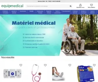 Equipmedical.com(Matériel médical) Screenshot